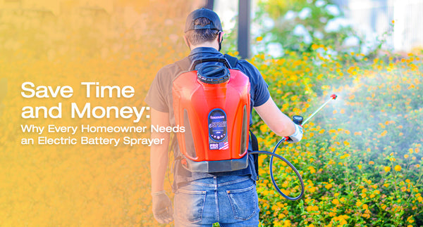 Save Time and Money: Why Every Homeowner Needs an Electric Battery Sprayer
