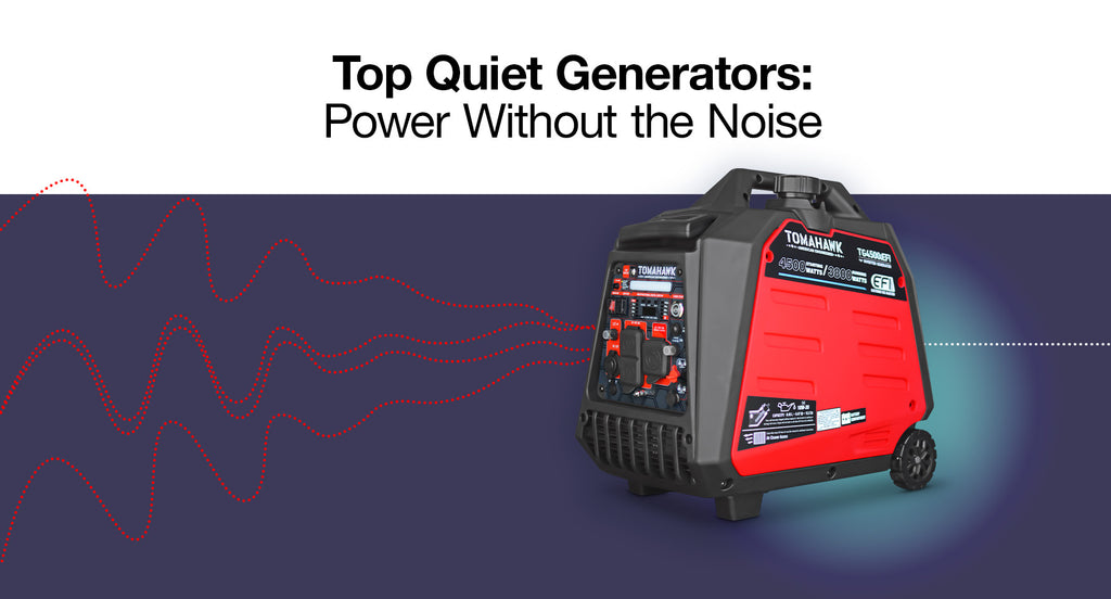 Best quiet generator discount