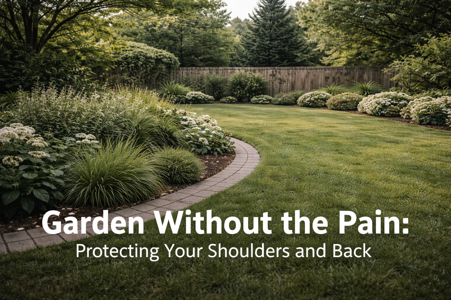 Garden Without the Pain: Protecting Your Shoulders and Back