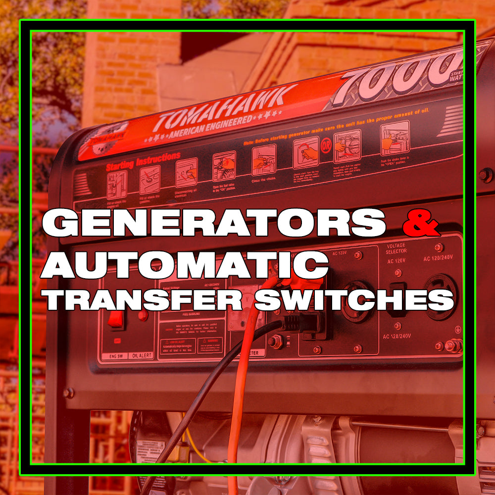 Generators & Automatic Transfer Switches – Tomahawk Power