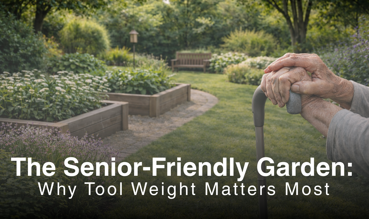 The Senior-Friendly Garden: Why Tool Weight Matters Most