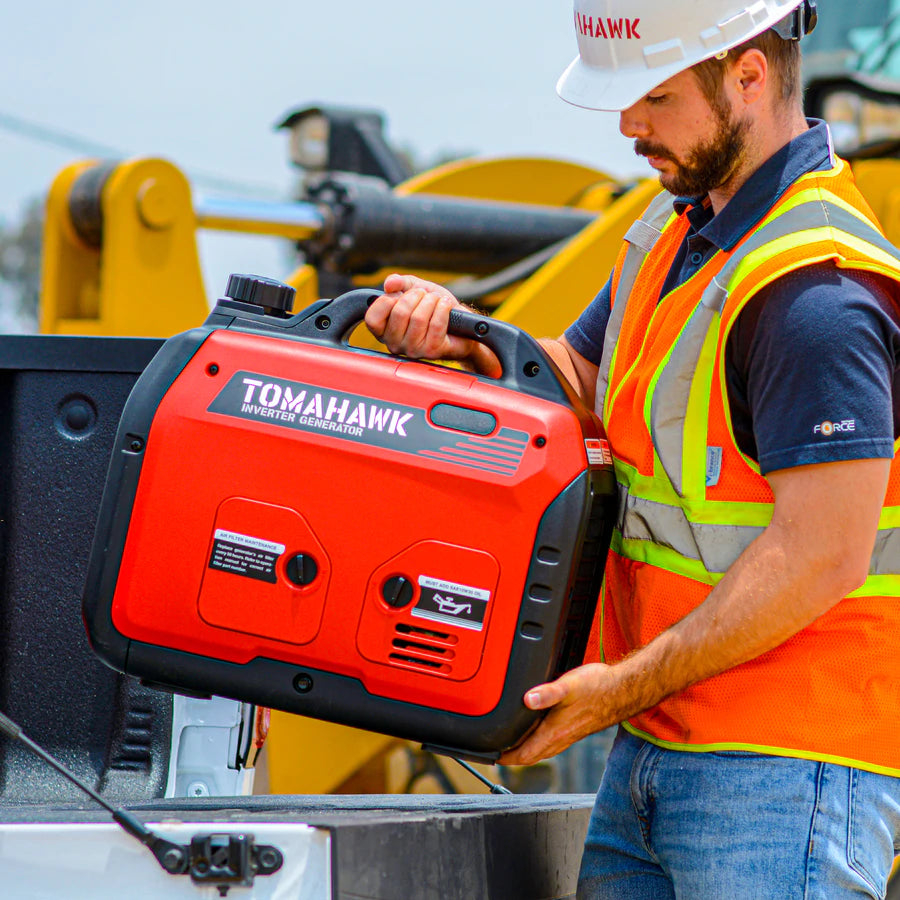 How To Start Up A Tomahawk Power TG2000i and TG3000i Inverter Generator