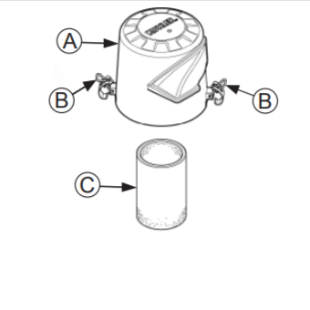Air Filter Spare Part for Kohler CH260 4-Stroke Engine