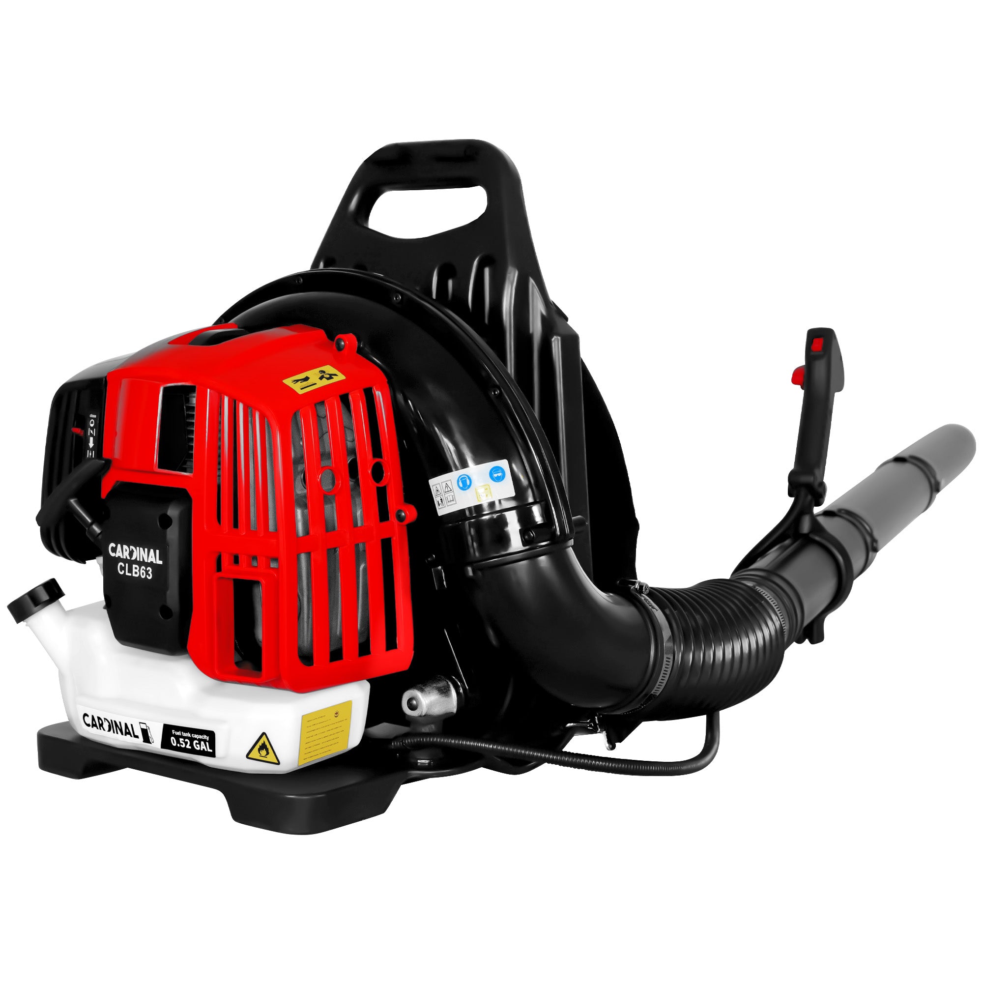 PRE ORDER: Cardinal 63.3cc Backpack Leaf Blower 675 CFM 196 MPH Gas Powered Professional Lawn Care Landscaping Yard Cleanup
