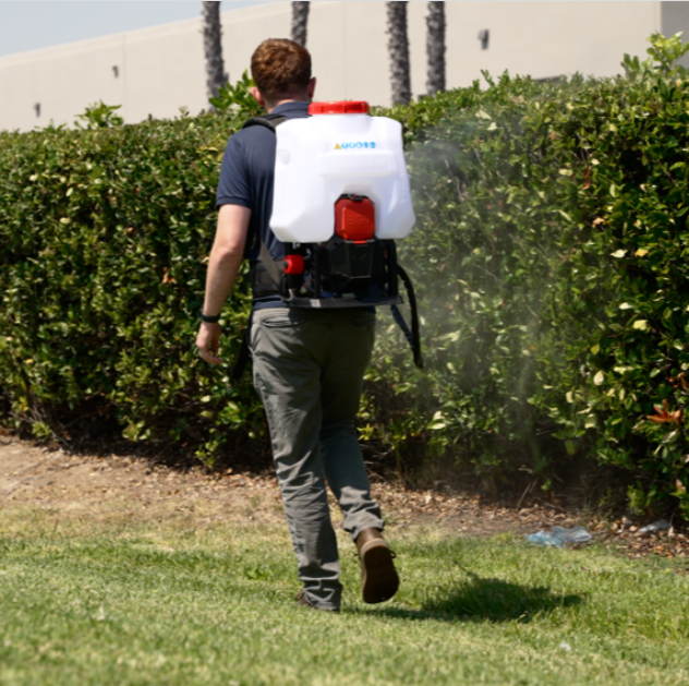 5 Gallon Battery Powered Backpack Sprayer 36V Electric 30 Ft Reach Adjustable Flow for Lawn, Pest, Weed, and Fertilizer Applications