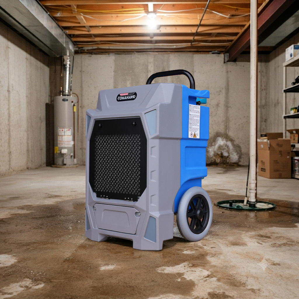 230 Pint Commercial Industrial Dehumidifier 14,000 ft² Rated LGR Integrated Pump Drain Hose