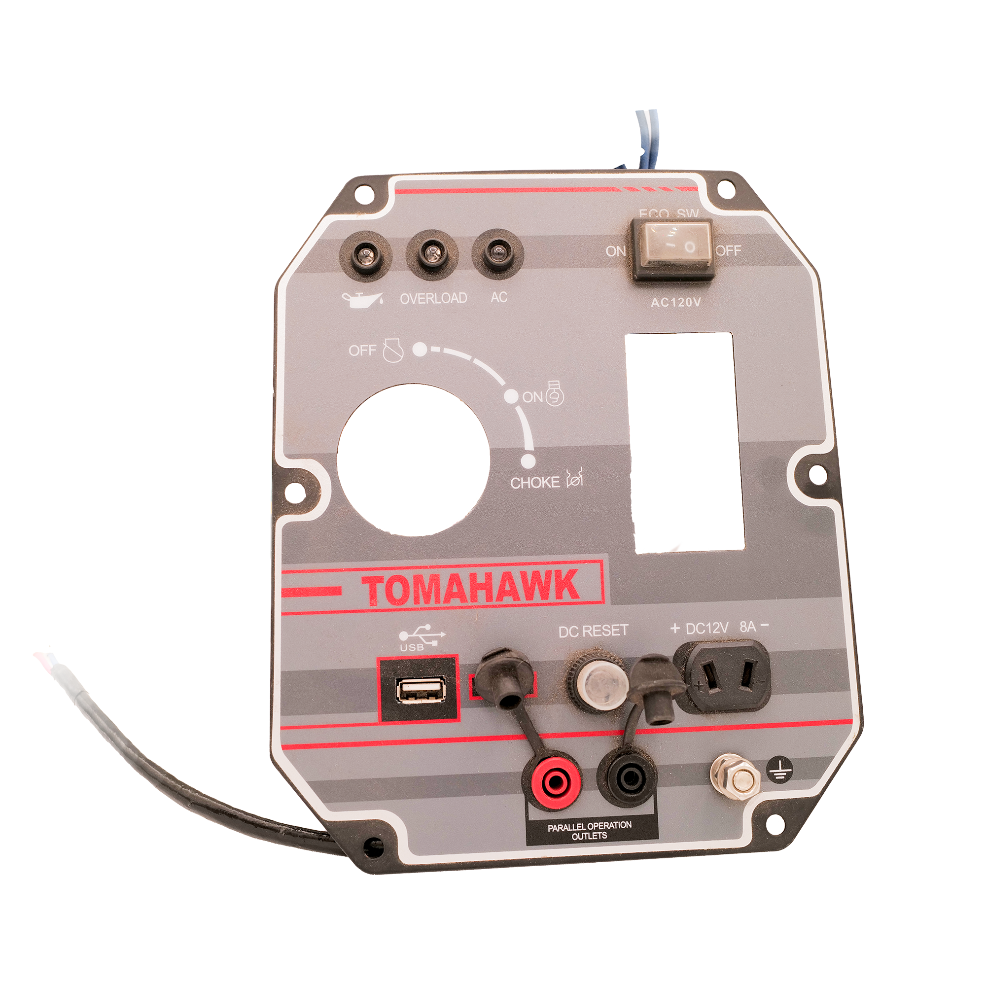 Front Panel Spare Part for TG2000i 2000 Watt Inverter Generator