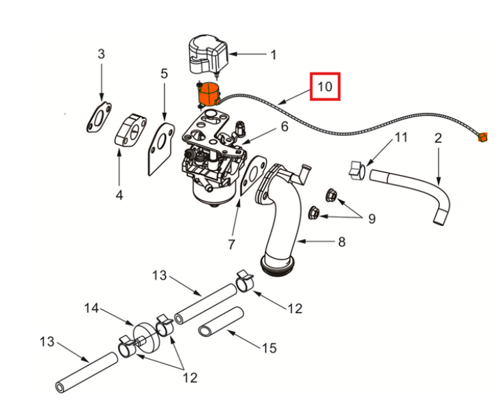 Stepper Motor Spare Part for TG3000i 3000 Watt Inverter Generator