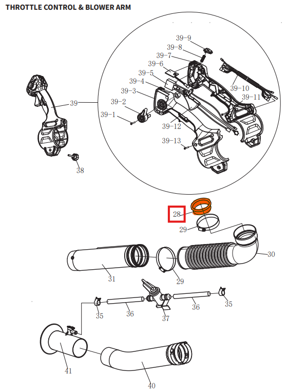 Sleeve Spare Part for eTMD14 Mosquito Fogger