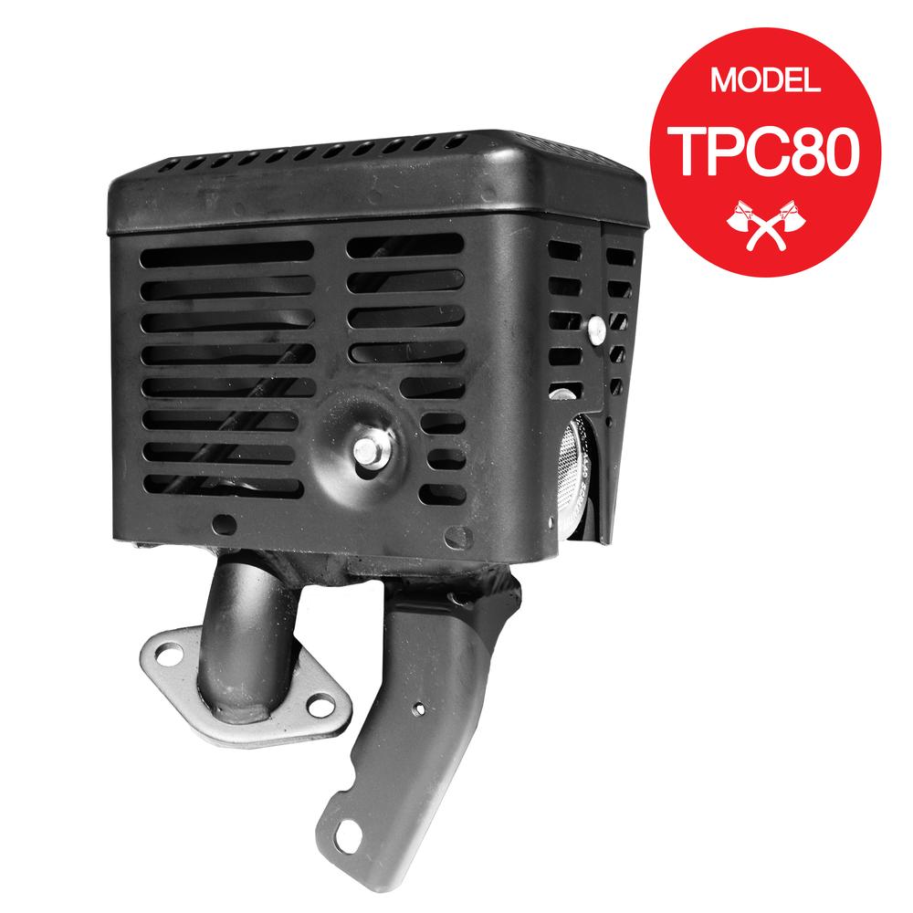 How To Replace The Muffler On A TC80 Plate Compactor