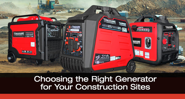 Choosing the Right Generator Size for Your Construction Site