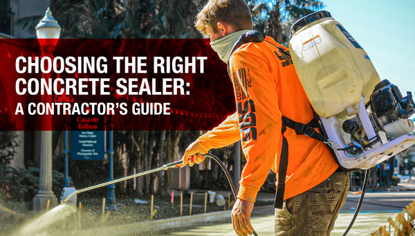 Choosing the Right Concrete Sealer: A Contractor's Guide