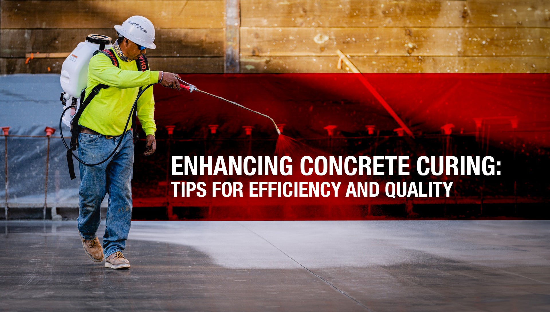 Curing Concret Enhancing Concrete Curing: Tips for Efficiency and Quality