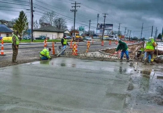 Pouring Concrete in the Rain: Considerations and Precautions