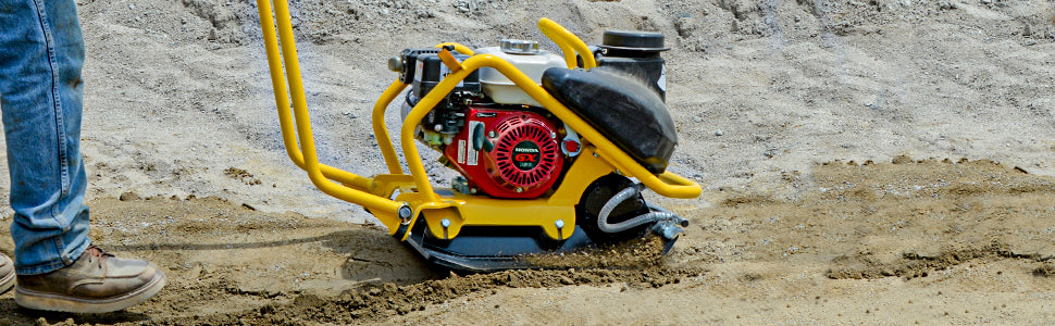 Achieve 100% Compaction | Tomahawk 5.5HP Plate Compactor