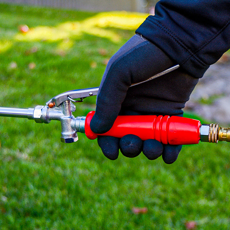 How to Attach a Handle Press Shut-off Valve Trigger for the TPS25 Backpack Sprayer