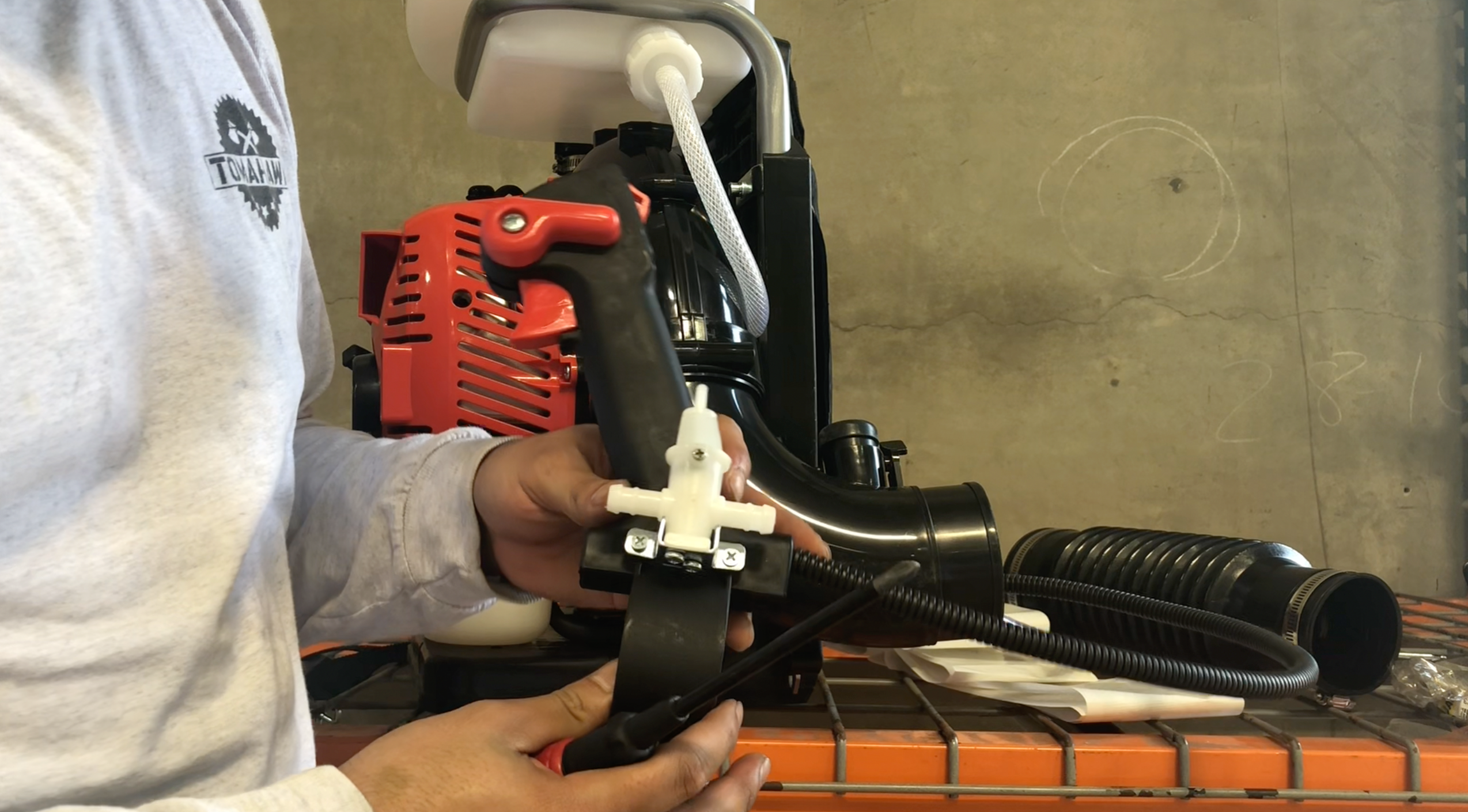 How To Replace The Water Valve On A Backpack Fogger