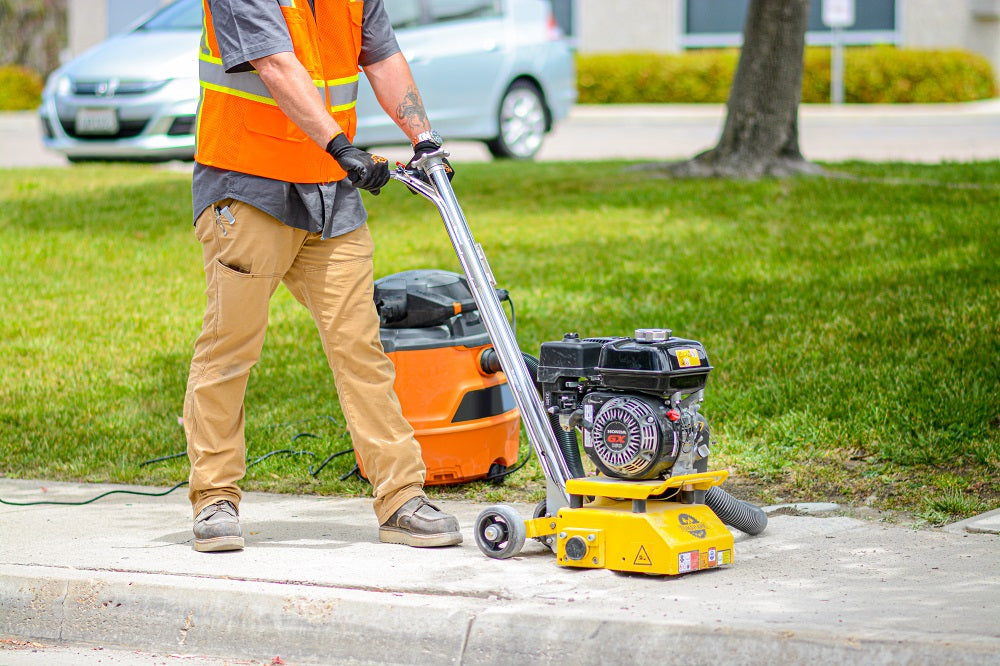 How To Replace The Belt On A TSCAR-8H 8" Gas Concrete Scarifier
