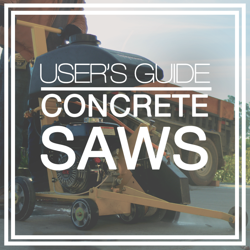 User's Guide: Walk Behind Concrete Saws