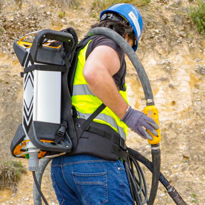 Site Flexibility: Vibrator Backpacks for Remote Areas and Limited Power Access