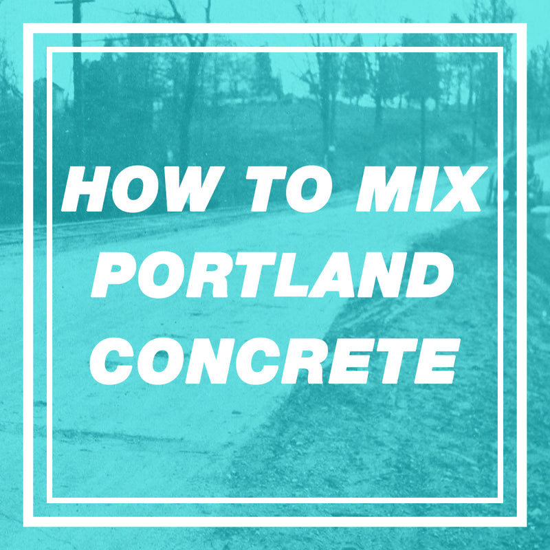 How to Mix Portland Cement