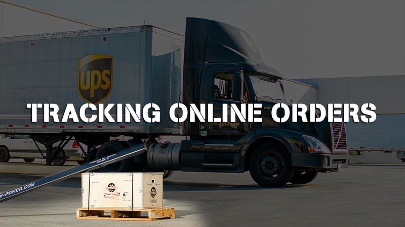How to Track Online Orders from Tomahawk Power