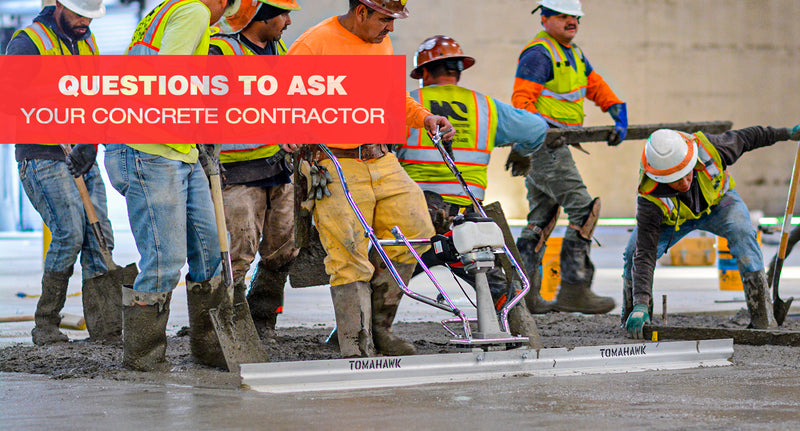 Questions to Ask Your Concrete Contractor