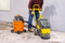 How to Remove Old Epoxy Flooring with a Floor Grinder