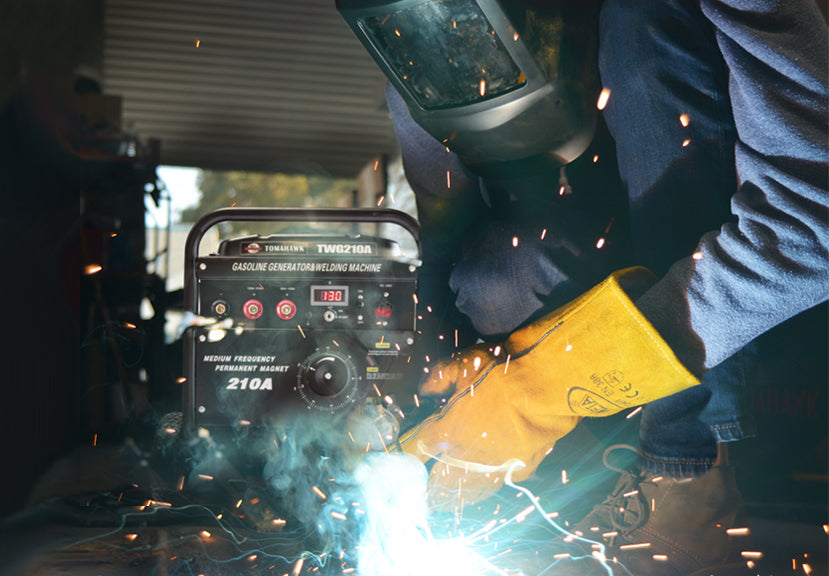 How To Start A Tomahawk TWG210A Welder Generator
