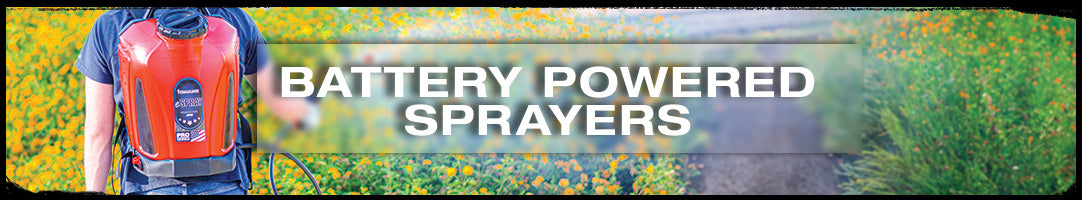 Battery Powered Sprayers for Lawn, Garden & Pest Control