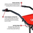 PRE ORDER: Electric Utility Cart 40V Battery-Powered Wheelbarrow 570-lb. Bucket Capacity