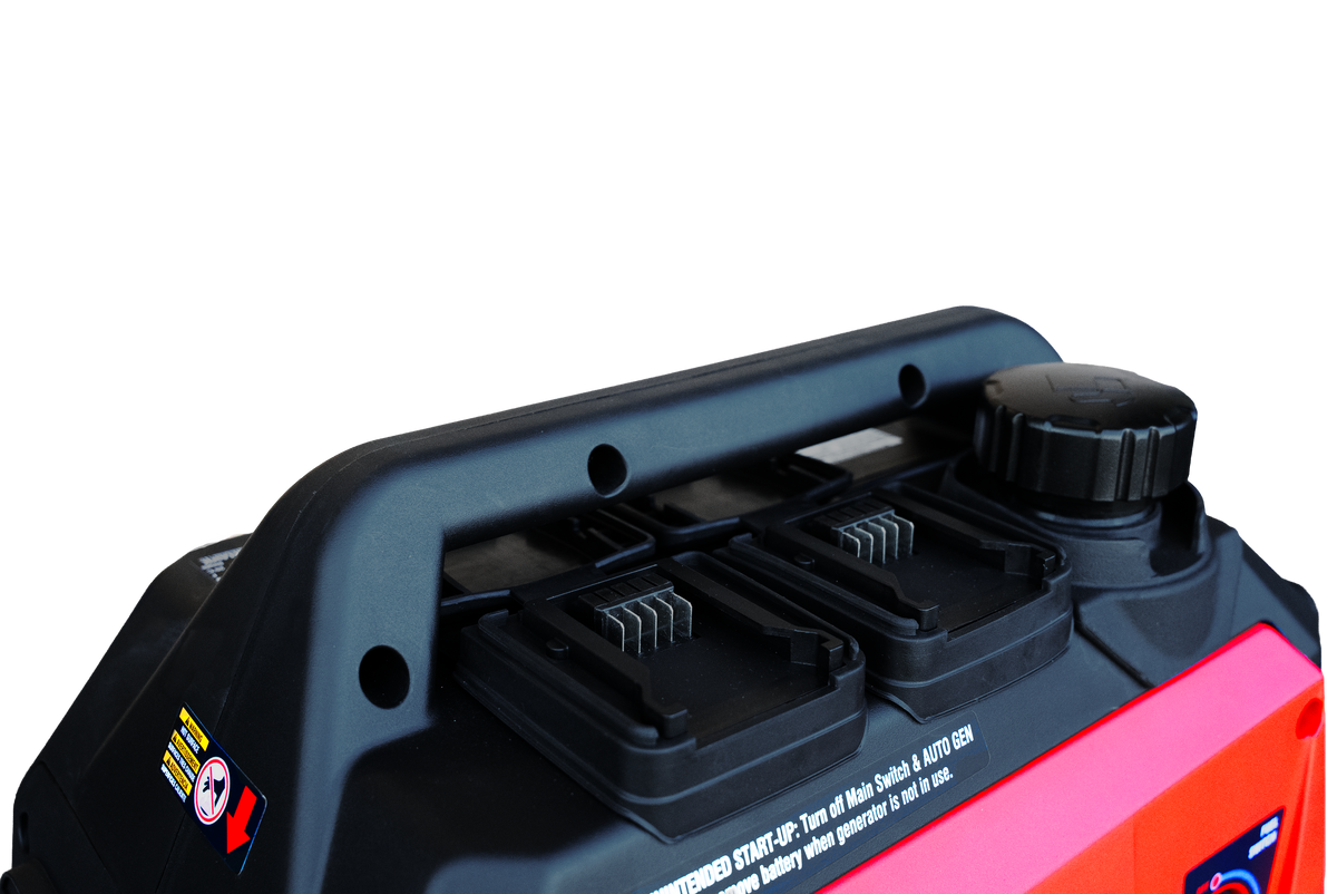 4000 Watt Hybrid Boost Inverter Generator with Remote Start and Battery Dock Super Quiet Portable Gas Power Professional Use