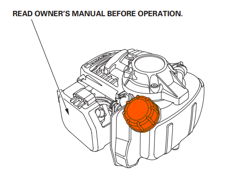 Gas Cap Spare Part for Honda GX35 4-Stroke Engine