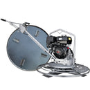 36" Honda Concrete Fast Pitch Power Trowel with 9HP Honda GX270 Combo Blades and Float Pan Finishing Tool