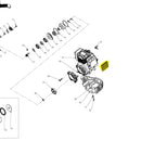 Honda GXR120 Air Filter Spare Part for TR68H 3.6HP Honda Rammer