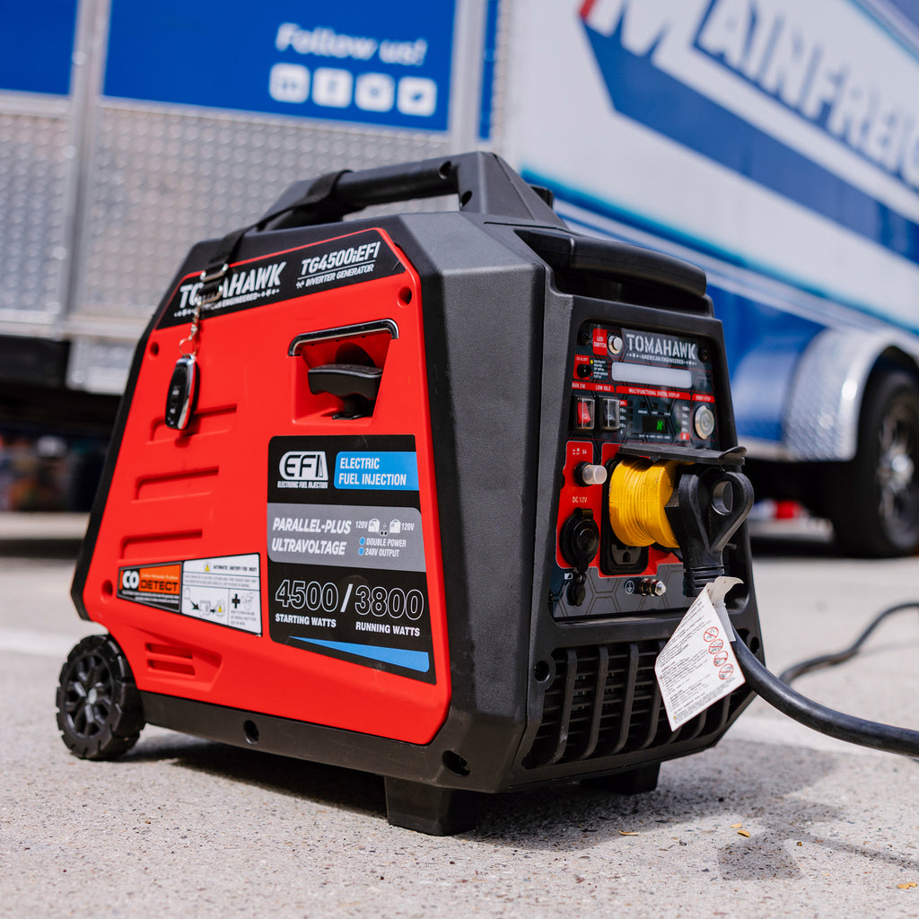4500 Watt Inverter Generator Electronic Fuel Injection EFI Super Quiet