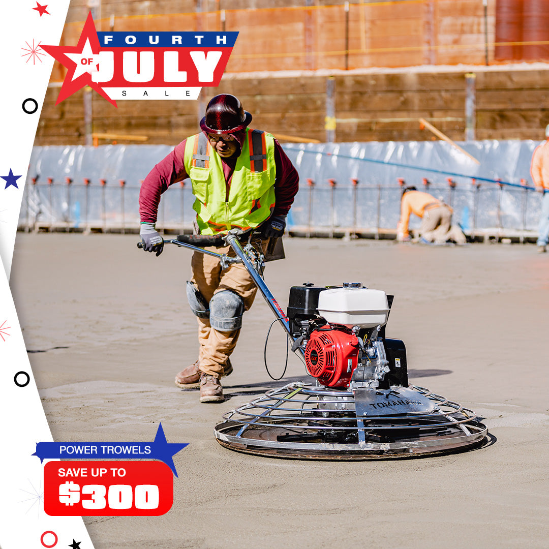 Tomahawk Power | Plate Compactors, Power Screeds, Push Sweepers