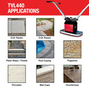 Tomahawk 440 lb Electric Paver Slab Vacuum Lifter 1200W for Hardscaping, Concrete, and Stone Placement