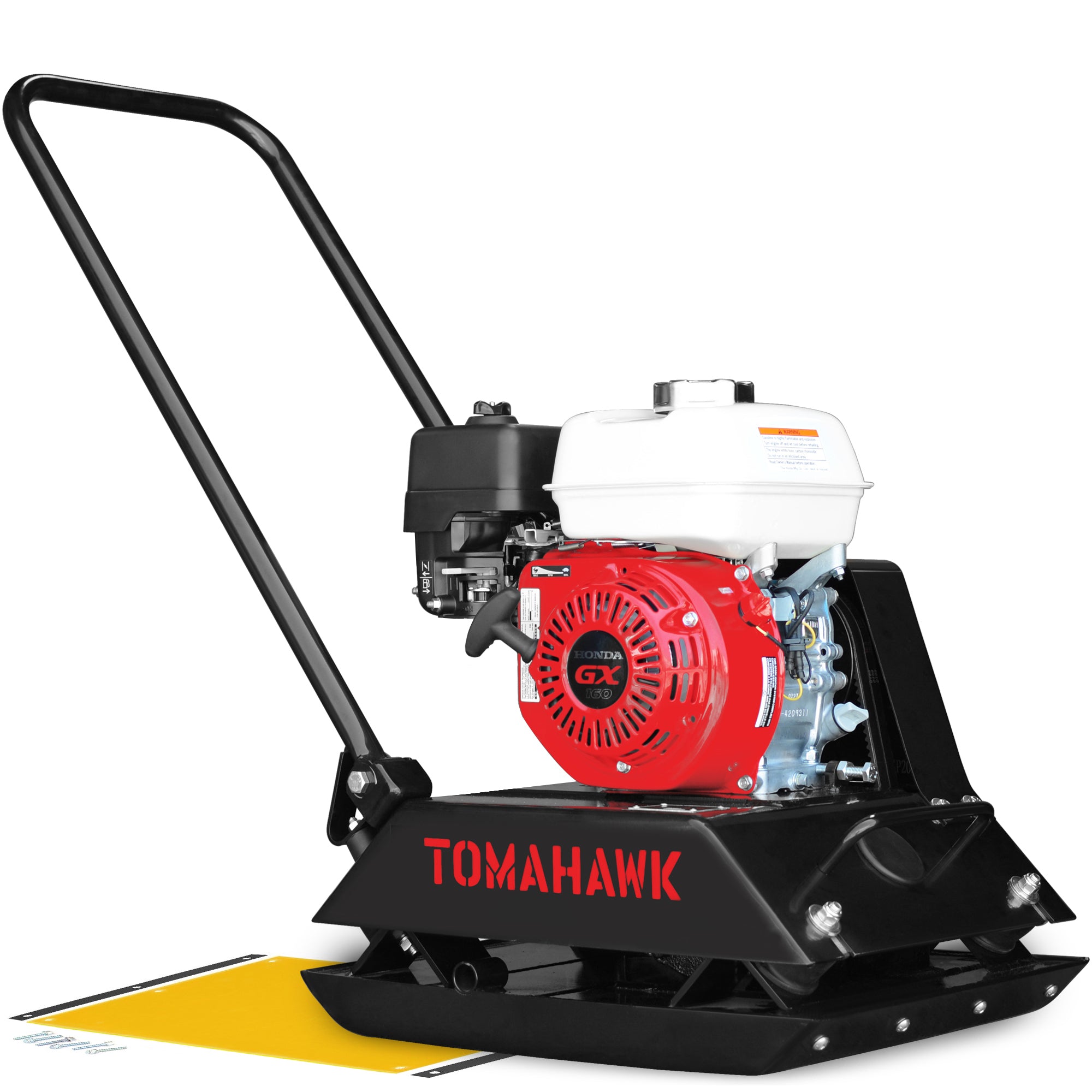 5.5 HP Honda Vibratory Plate Compactor Tamper for Ground, Gravel, Dirt, Asphalt, Compaction