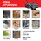 30" Battery Powered Push Sweeper with Triple Power Brooms Electric Drive and Dust Suppression