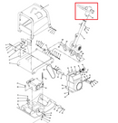 Handle Bar Spare Part for TPC170H 6.5HP Honda Reverse Compactor