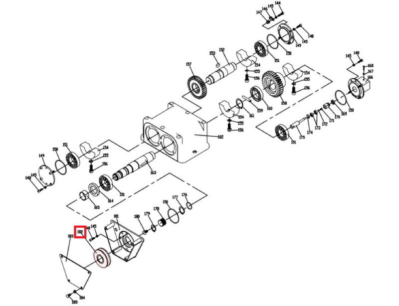 Pulley Spare Part for TPC170H 6.5HP Honda Reverse Compactor