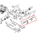 Handlebar Connector Peg Spare Part for TPC80 6HP Kohler Compactor