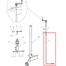 Throttle Wire (P023) Spare Part for TRT46V 8ft Ride-On Power Trowel