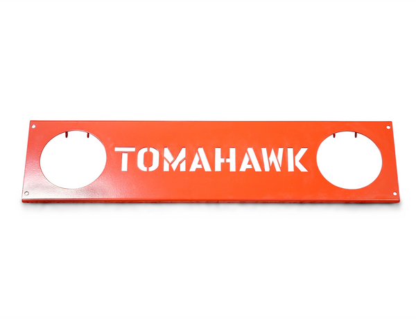 Label Plate Assembly Spare Part for TRT46V 8ft Ride-On Power Trowel