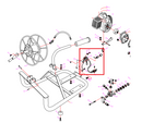 Throttle Control Lever (P018) Spare Part for TBS500 1.3HP Skid Sprayer