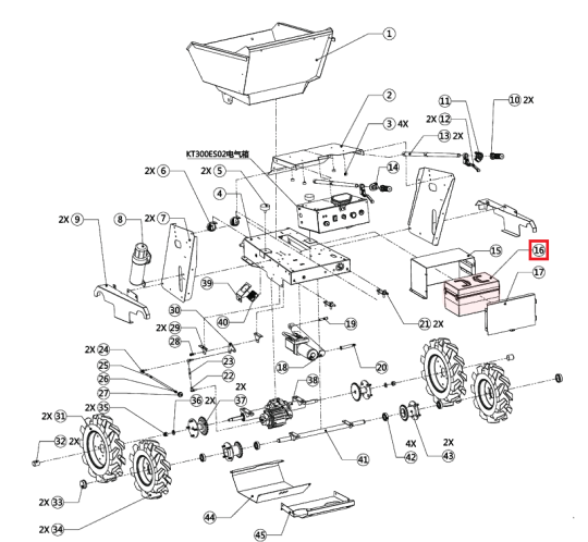 Replacement Battery for Power Buggy TBUGGY300e