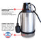 1 HP Submersible Water Pump 2" Outlet 73 GPM 750W Electric Utility Dewatering Pump Basement Flooding Construction Sites Irrigation Drainage