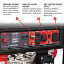 7000 Watt Honda Powered Portable Generator Gas Power Professional Use