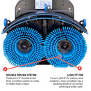 Scrubber Brush for TMOP18e Electric Floor Scrubber 2 Pack